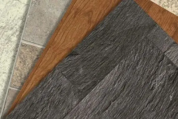 Carrelage de marbre au sol PVC Tapis de plancher de l'autocollant des rouleaux de tapis couleur unique