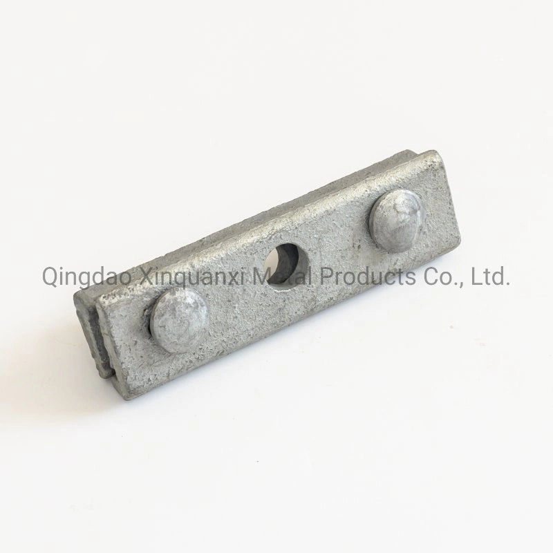 Hot Sale Galvanized Steel Cable Suspension Clamp/Three Bolt Guy Clamp