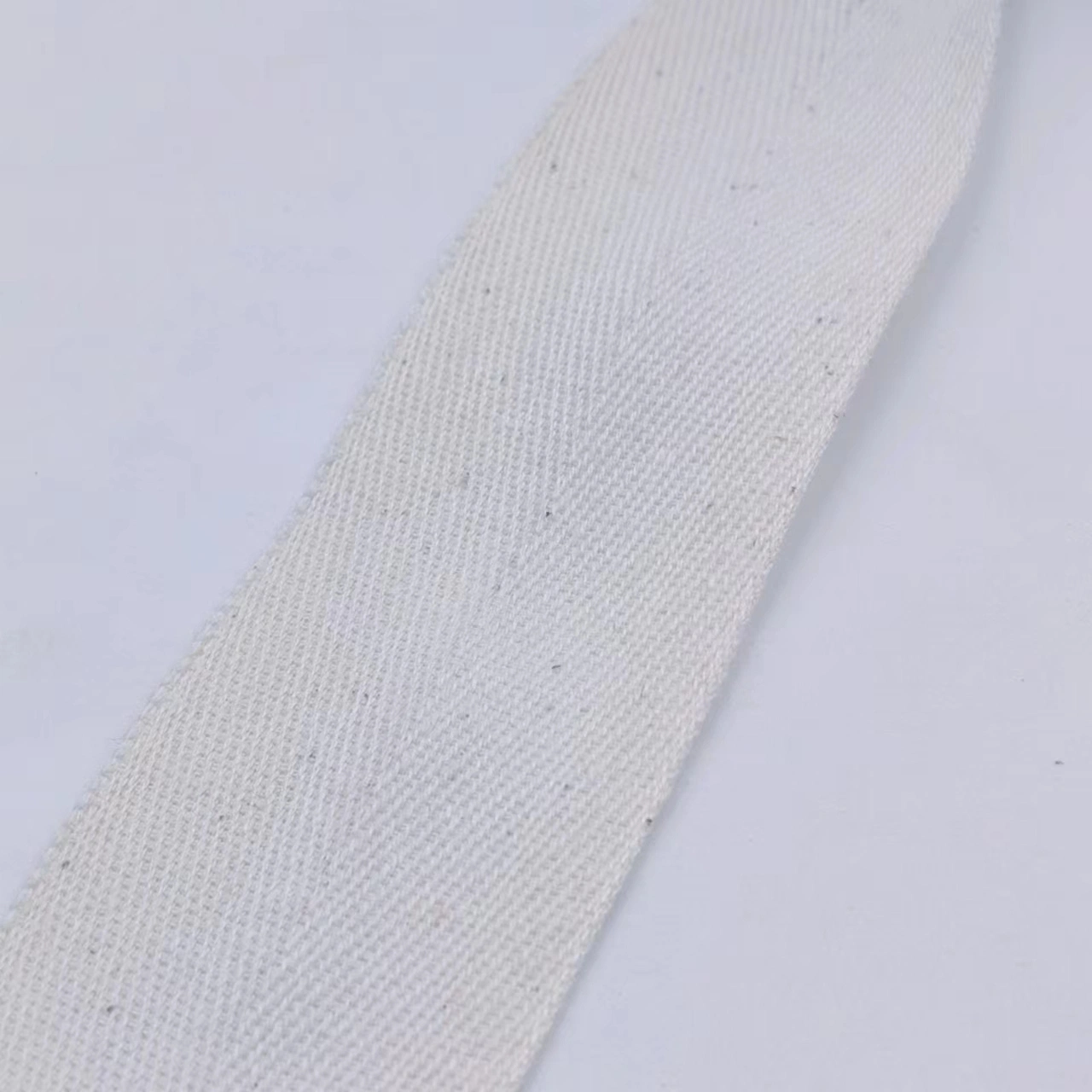 Wholesale/Supplier White 4cm Herringbone Pattern Cotton Belt Textile Accessories