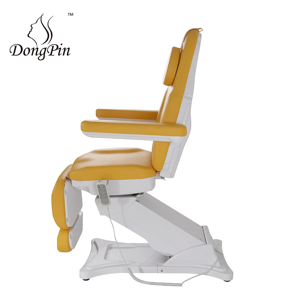 D'inclinaison de beauté spa salon cosmétique lit électrique Fauteuil inclinable réglable en hauteur chaise faciale