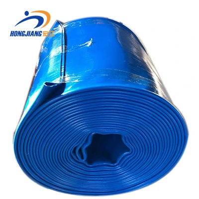 1.25" Dia X 100 FT Discharge and Backwash Hose for Swimming Pools, Heavy Duty Reinforced Lay Flat Discharge Hose