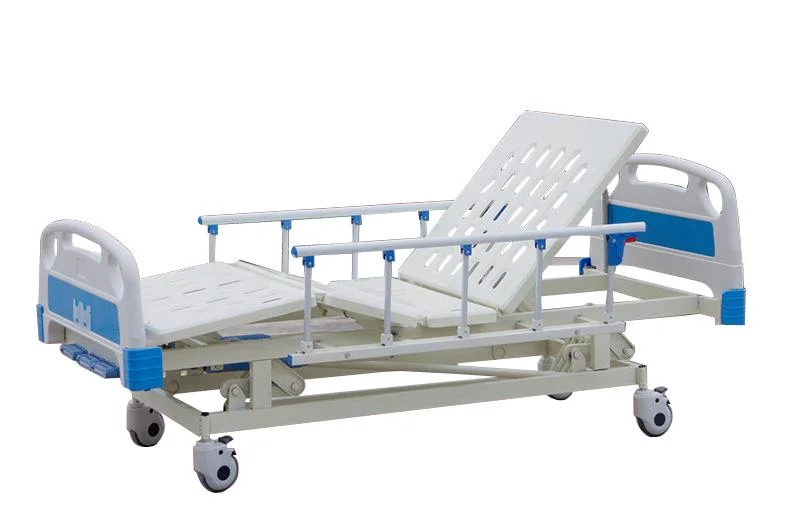 High quality/High cost performance Cheap Price of ABS Manual Two Crank Hospital Nursing Bed