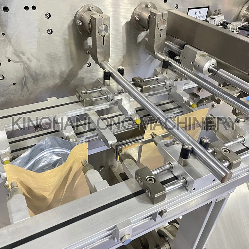 High quality/High cost performance Automatic Stand up Food Weighing Horizontal Premade Zipper Pouch Dry Dog Food Form Fill Seal Wrapping Flow Packaging Packing Filling Machine