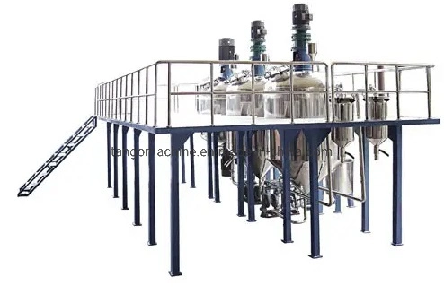 Réacteur mélangeur en acier inoxydable à haute pression pour mélange chimique en ligne en verre