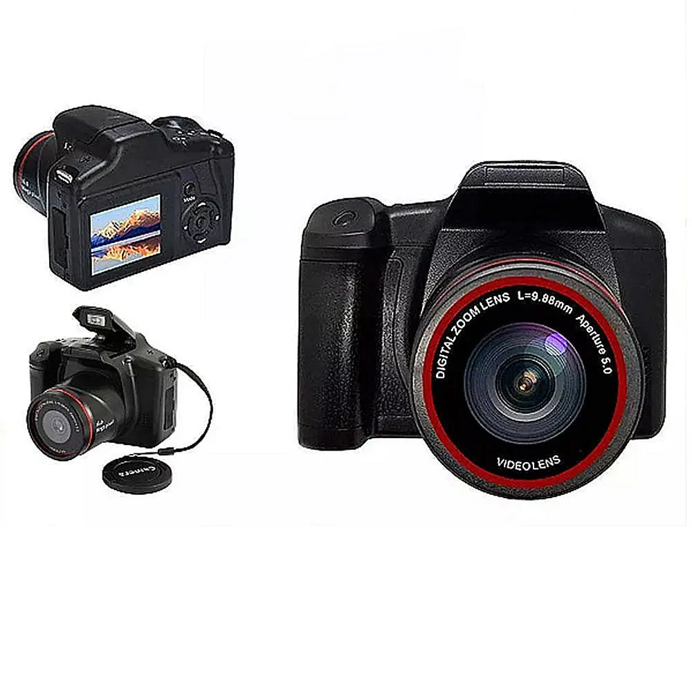 16.0 Mega píxeles de la DV HD Digital SLR cámara de vídeo de bolsillo 2.4" LCD Full HD 720p la grabación del Sensor CMOS lentes infrarrojos