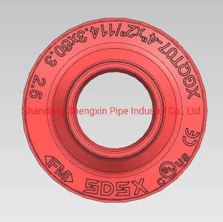 Di Groove Fitting Reducer Grooved Used for Fire Fighting FM, UL