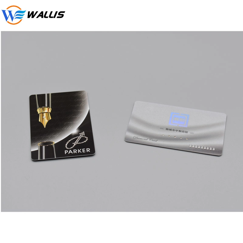 Printable Scratch PVC Pet PETG Polycarbonate Prepaid Scratch Smart RFID Card for Mobile Phones