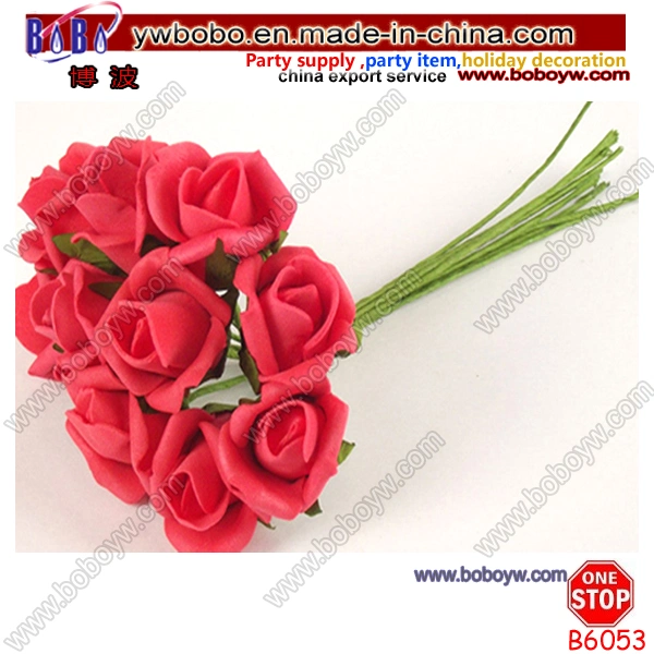 Home Decoration Artificial Rose Flower for Wedding Party Decoration Artificial Flowers Yiwu (B6053A)