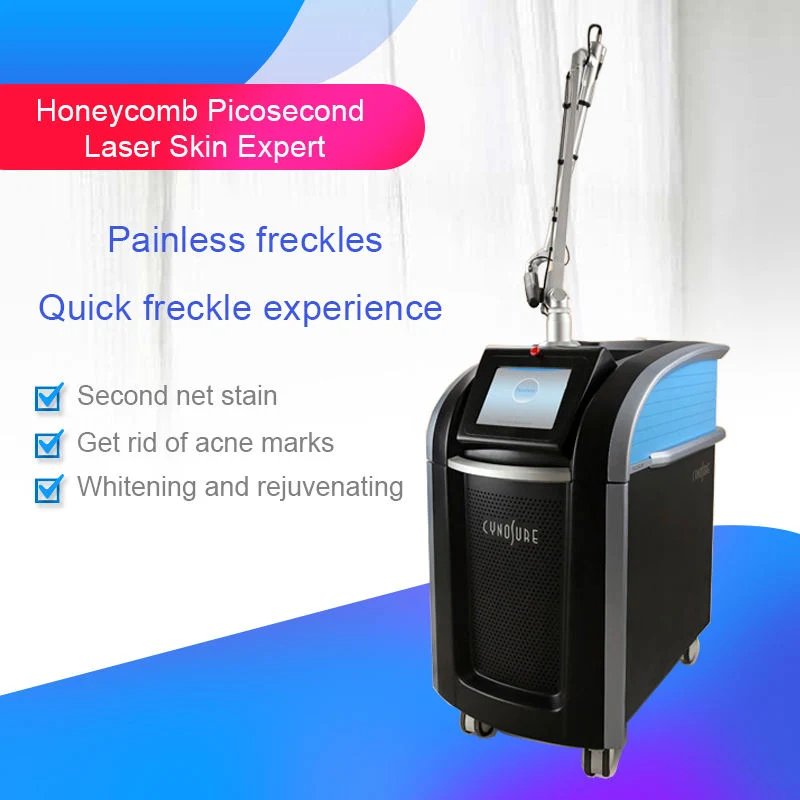 Professional Laser Picosecond Carbon Peeling Picolaser Tattoo Removal Machine