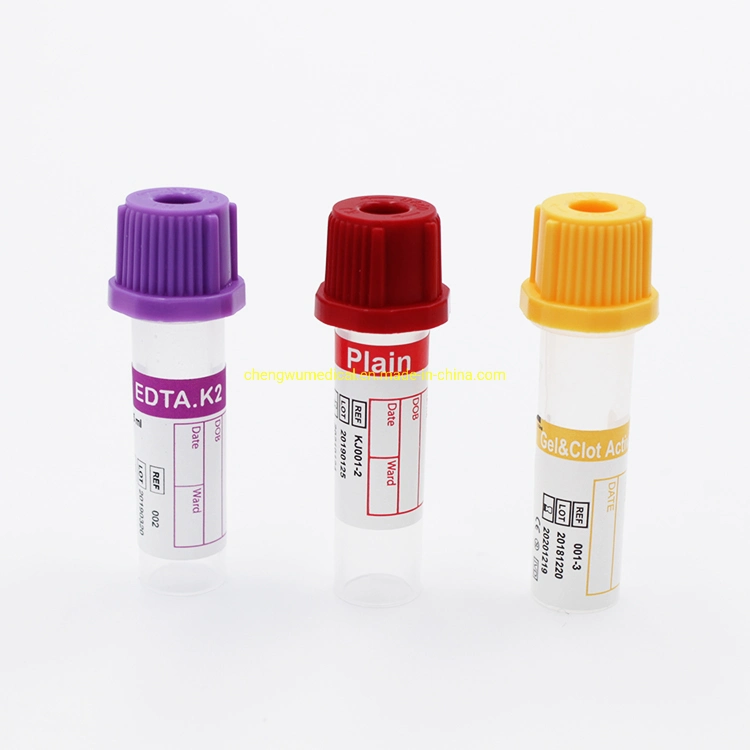 0.5ml Disposable Medical Micro Blood Collection Tubes CE/ISO Certificate