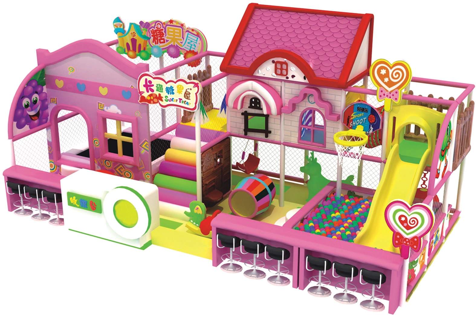 New Design Soft Indoor Playground (TY-150628-2)