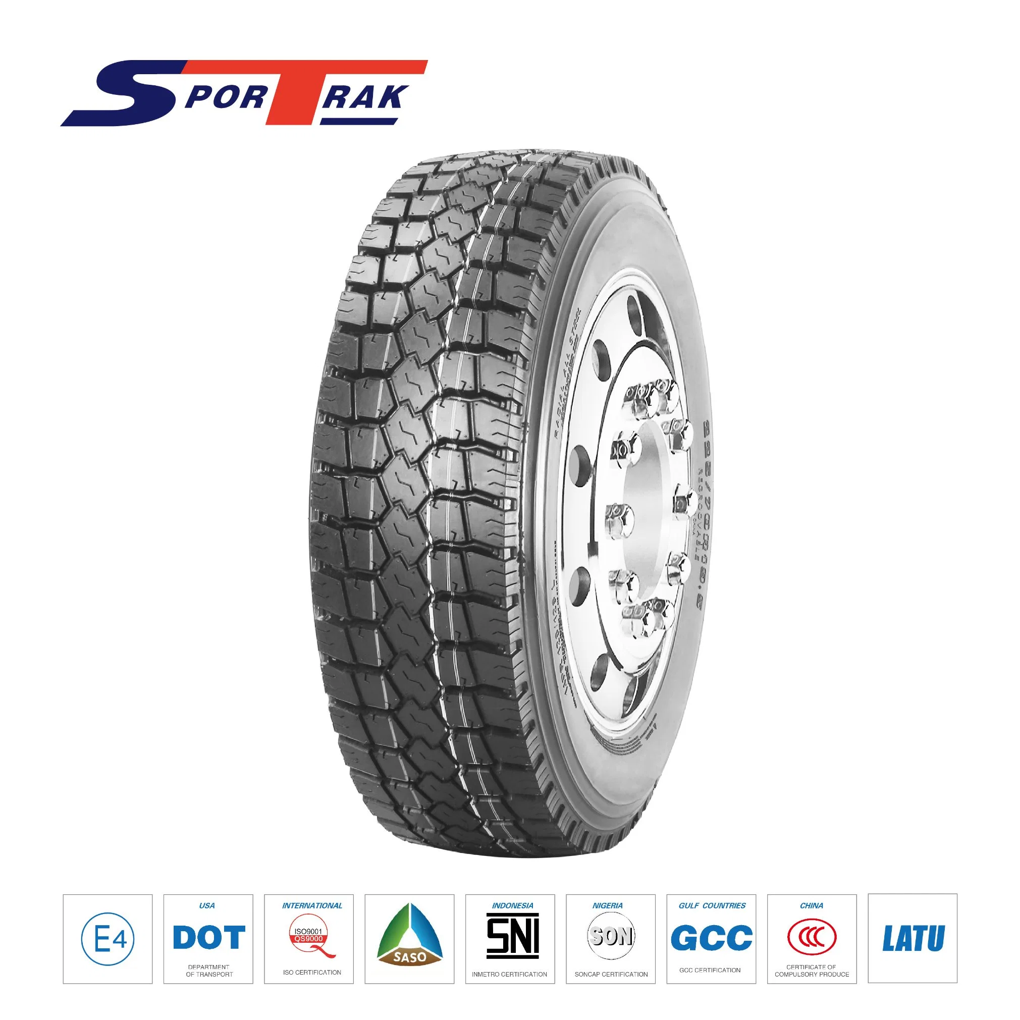 215/75r17.5 Sp305 al por mayor neumáticos radiales pesados para camiones SporTrak para tracción/tracción Rueda