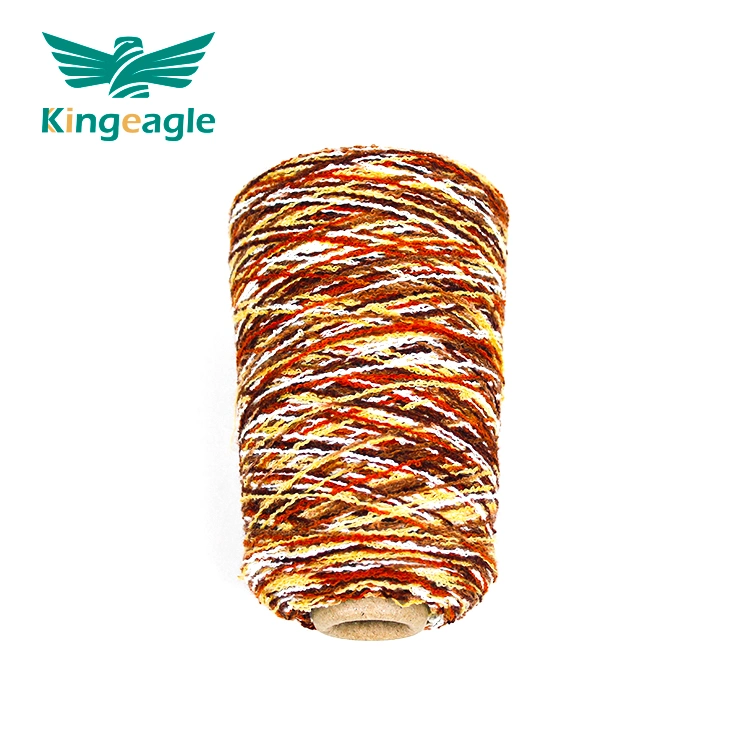 Kingeagle High quality/High cost performance  Dyed 85%Acrylic 15%Nylon Loop Fancy Yarn