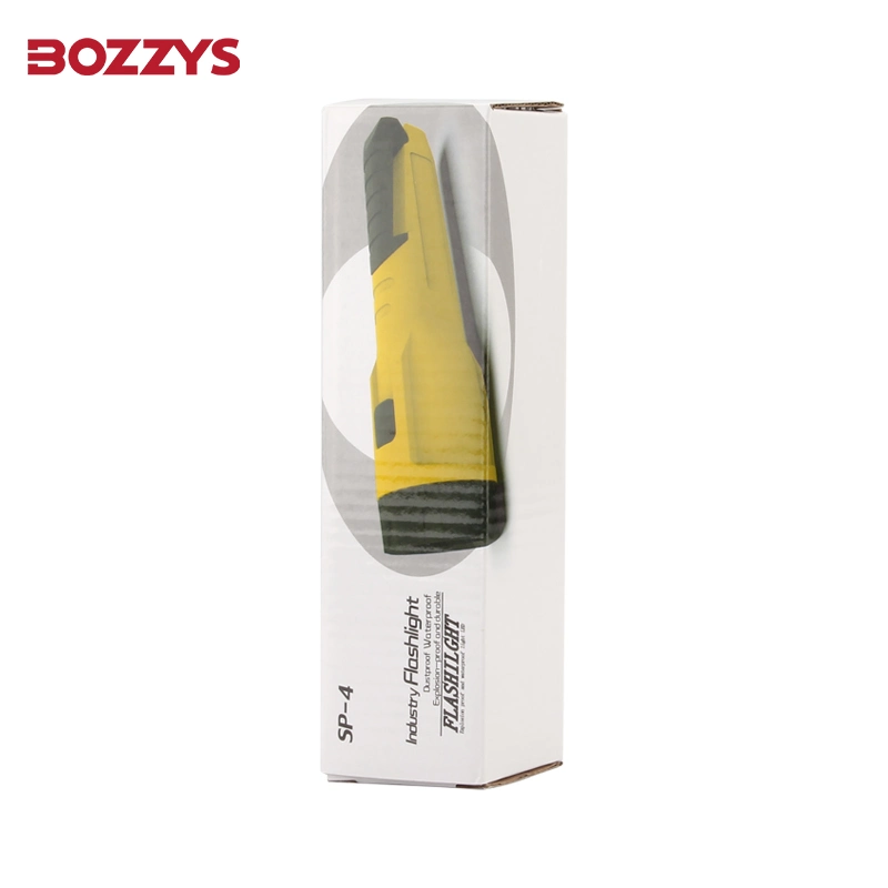 Bozzys Aluminum IP55 250mAh 1000lux 1W Industrial Grade Explpsion-Proof Flashlight Sp-3