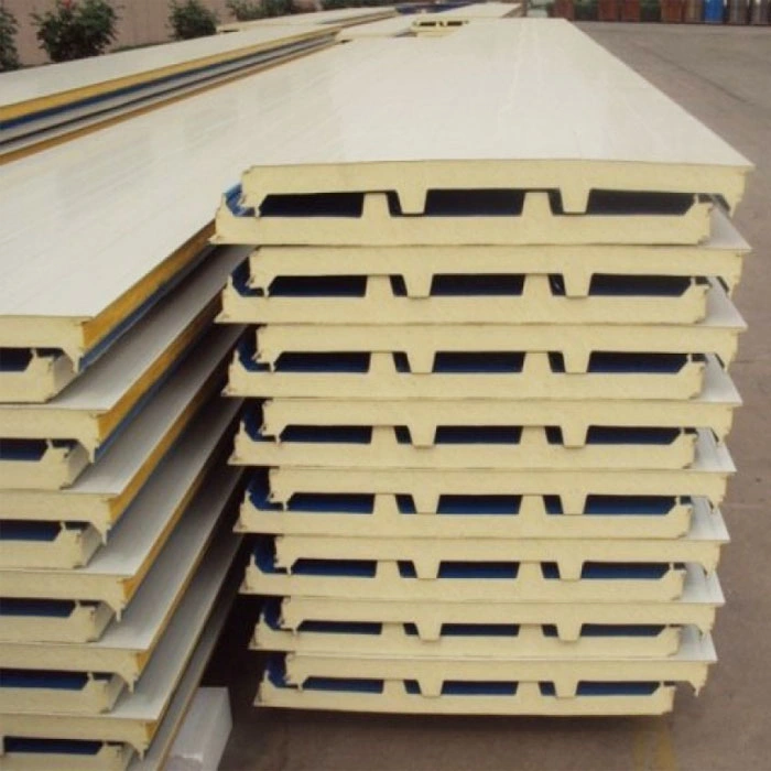 Factory Price Insulated Wall Roof Boards EPS/PU/PIR/Rockwool/Polyurethane/Glasswool Waterproof Sandwich Panels for Steel Warehouse Workshop Building