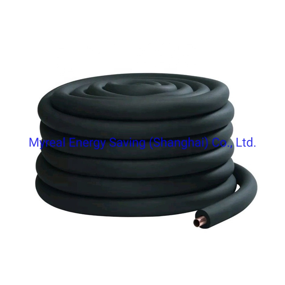 Myreal 54mm ID 14mm Thick Armacell Class 1 Black Elastomeric Rubber Tube for Condensate Water