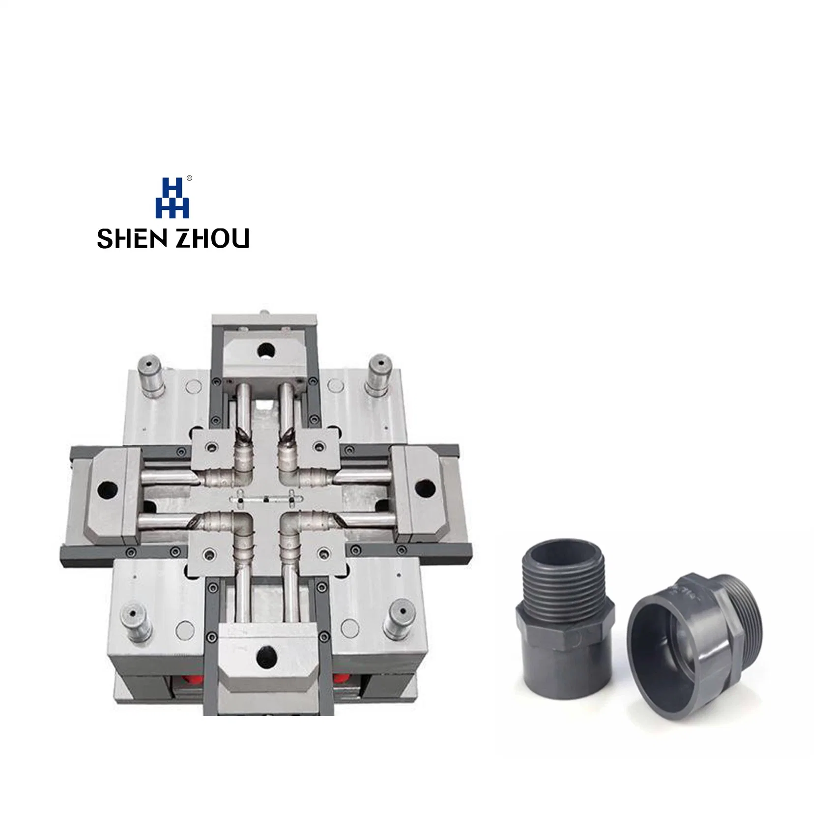 Customised PVC Pipe PVC Pipe Fittings Injection Moulding Machine Moulds