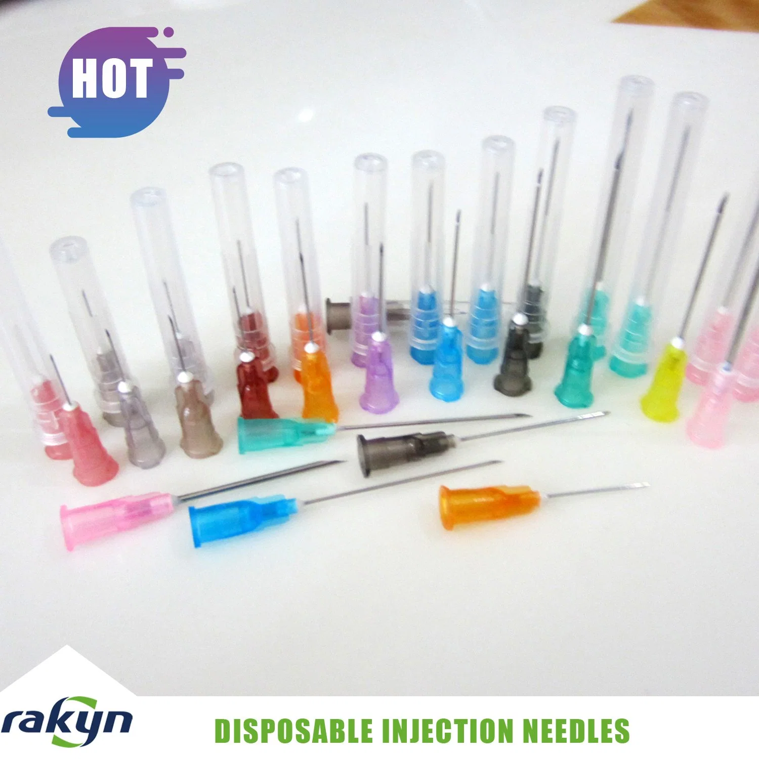 Medical jeringa desechable agujas para inyección Rakyn-Zsz-004