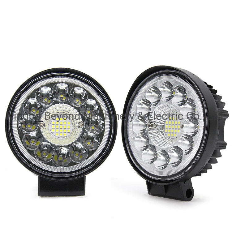 33LED-99W-35mm 2023 Lampe Auto Ronde LED Accessoires d'éclairage Systèmes de finition de travail