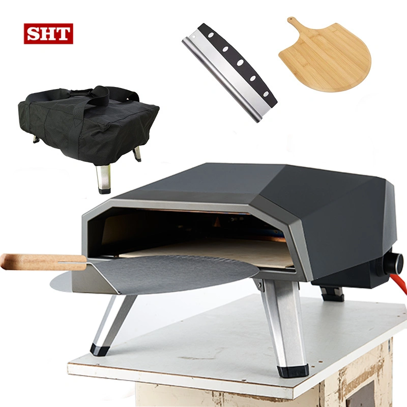 Haute qualité en acier inoxydable Commercial Gaz barbecue four à pizza Outils de vente