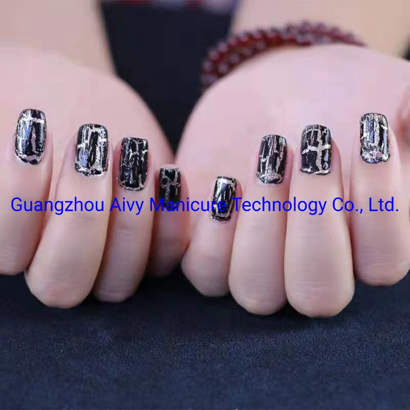 Design Free Samples Crackle Gel Polish Nail UV Cracking Gel