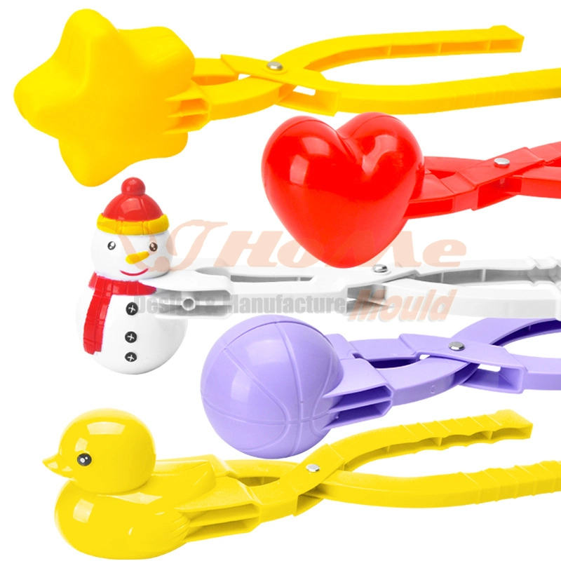 Factory Direct Sales Winter Outdoor Toy Mould for Children, Injection Plastic Snowball Clamp Mould