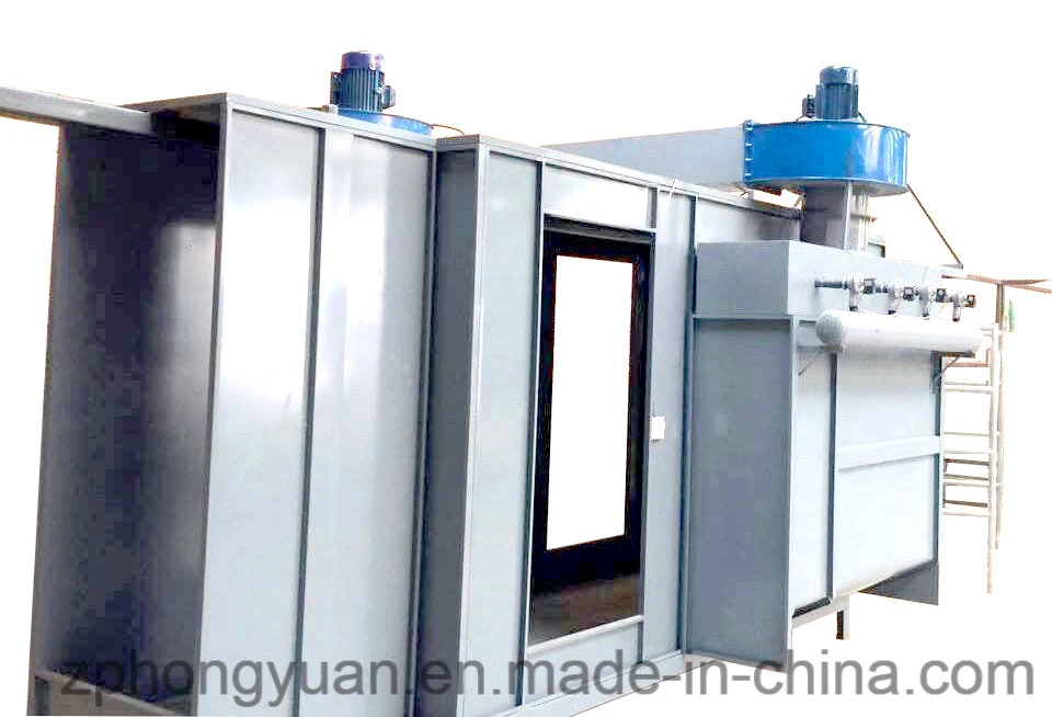 China Manufacturer Hongyuan Single Position Powder Coating Spray Booth