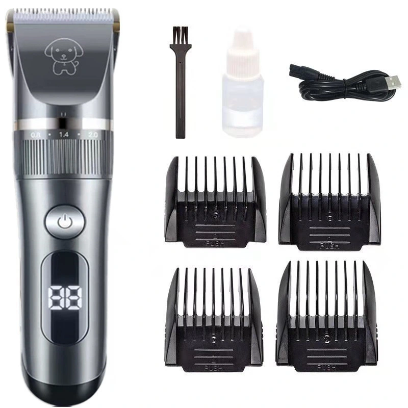 Pets Hair Clippers Rechargeable Cordless Pet Grooming Cleaning Tool