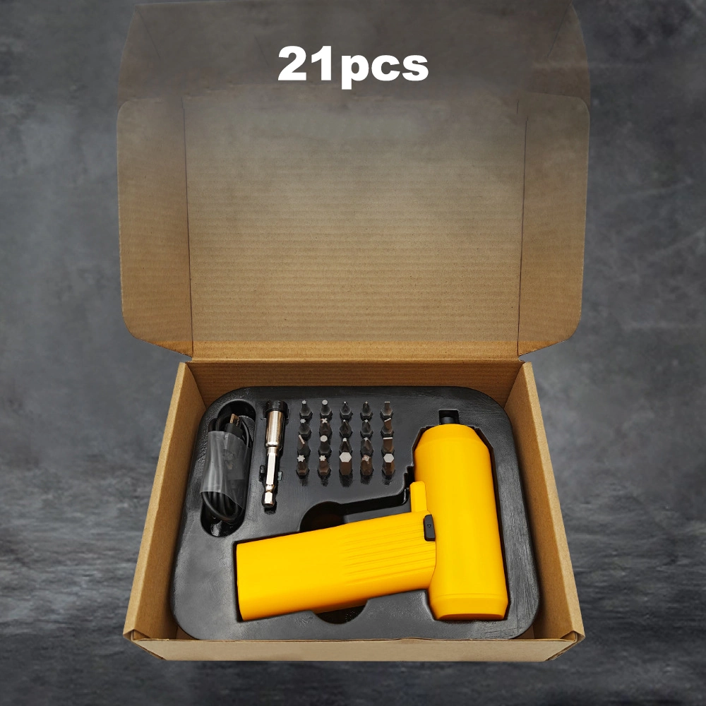 Charging Electric Screwdriver Toolbox Set