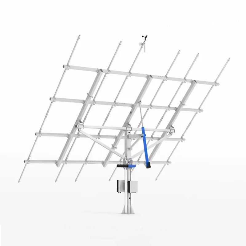 5.5Kw Controlador de seguimiento solar de doble eje del sistema de soporte de Seguimiento Solar