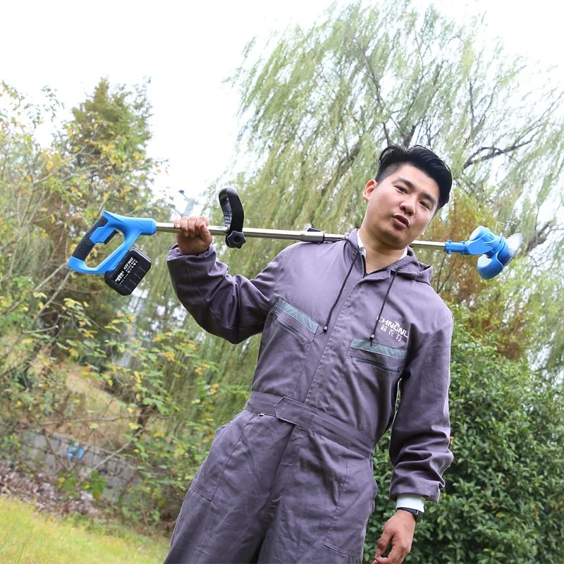 Elektrischer Rasenmäher für Familien Rasen Strauch und Straßenrand Blumen Mit Lithium-Batterie mit hoher Sicherheit