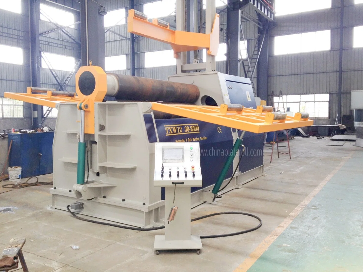 Heavy Plate Rolling Machine, Manual Plate Bender, Steel Plate Folding Machine