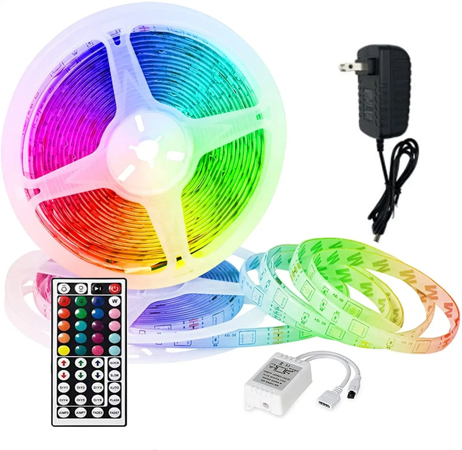 High Quality Smart Waterproof RGB 5050 Color Changing Music Decoration LED Strips Light