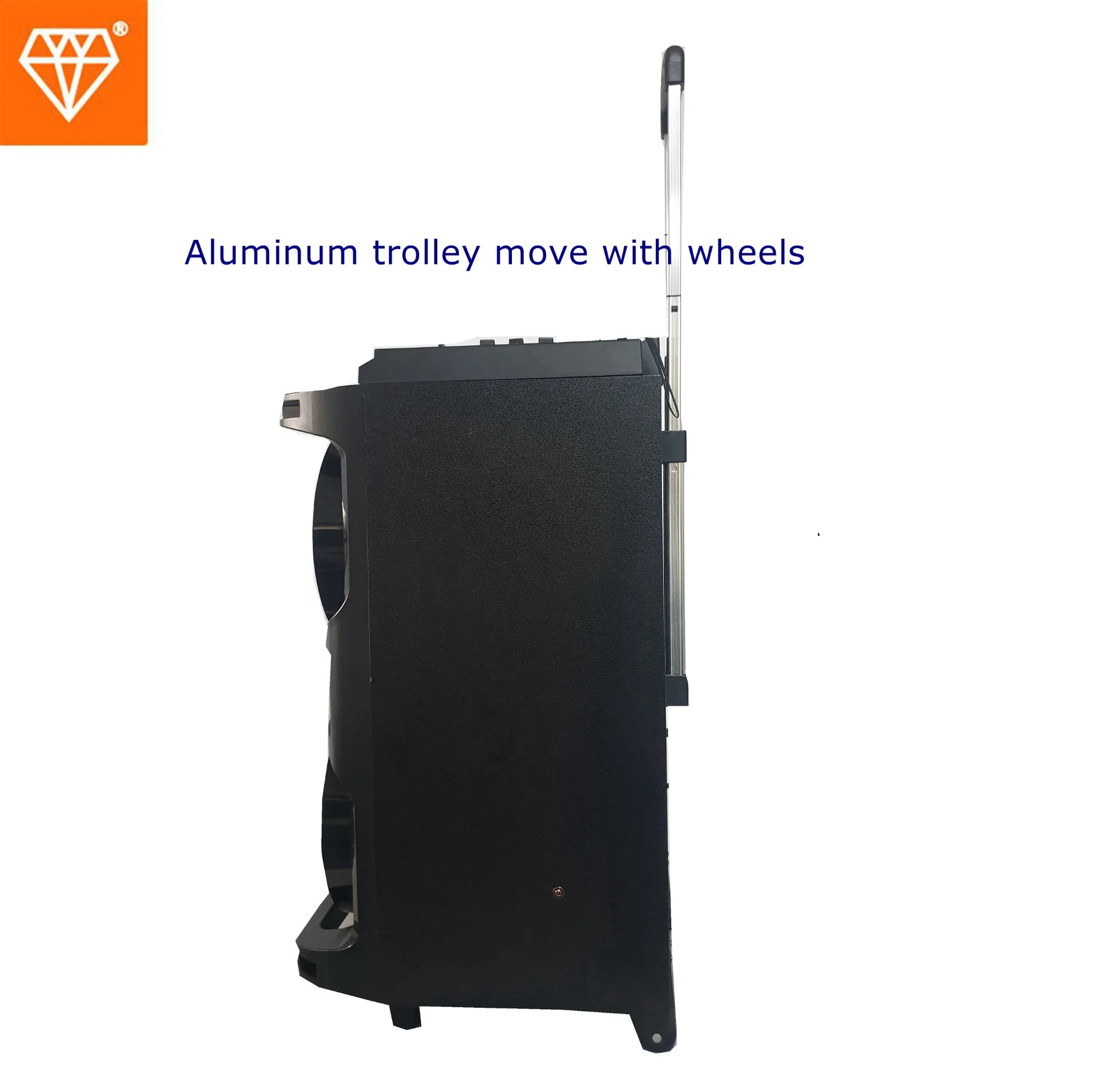 Diamond Factory Trolley Audio Big Power con Flash LED Outdoor Altavoz