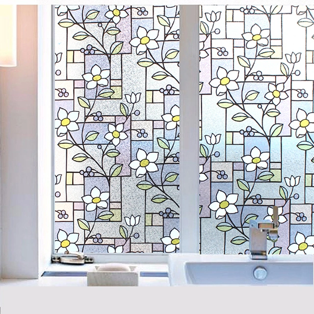 Decorative Laminate Film, Pattern Window Sticker, Stained Glass Window Film