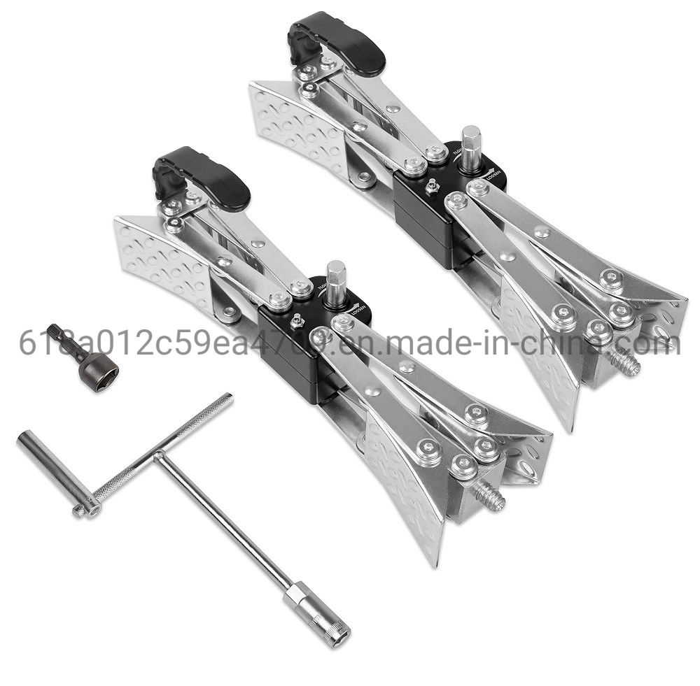 X Shaped Chock Wheel Stabilizer for RV, Dual Axel Travel Trailer Camper Tire Chock Stabilizer