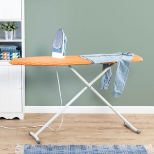 Premium Foldable Durable Sturdy Space Saving Ironing Board with Sturdy T-Legs