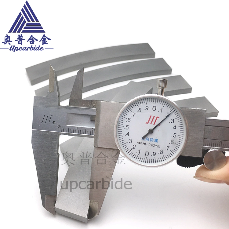 10% Co 91.8hra R250*R230*L130*20*6mm Tungsten Carbide Sector Bar