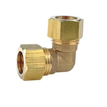 Brass Equal Tee with Brass Ring Comression Fitting Pex-Ai-Pex Piping