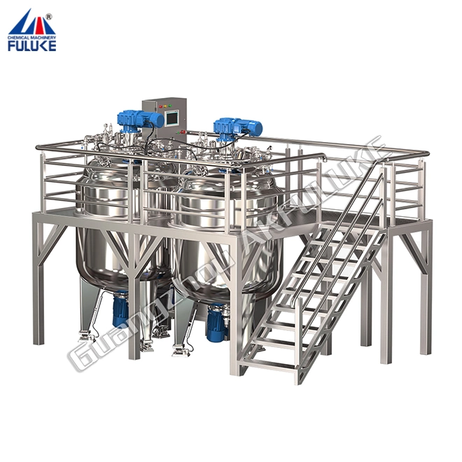 Stainless Steel Liquid Soap High Shear Homogenizer Mixer Speed Control