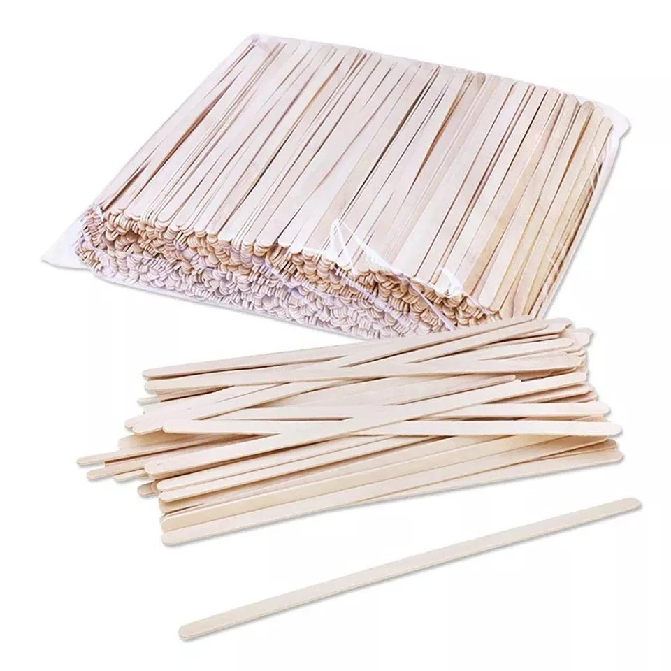 Eco-Friendly 110mm Wood Coffee Stirrer