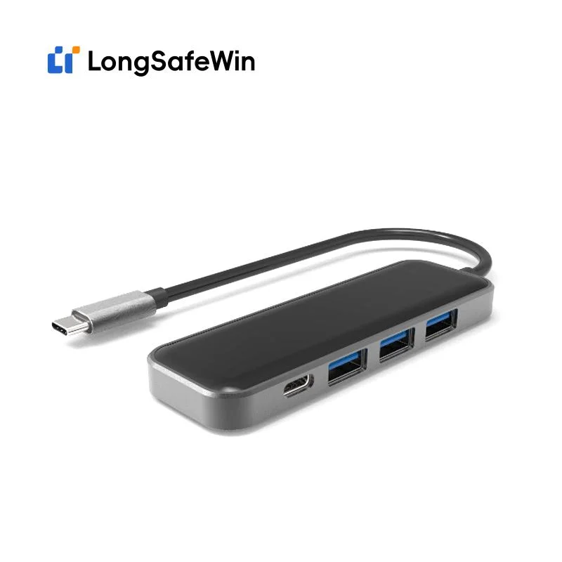 High Transfer Speed USB 3,0 Typ-C Hub für Laptop MacBook Maus Tastatur Computer