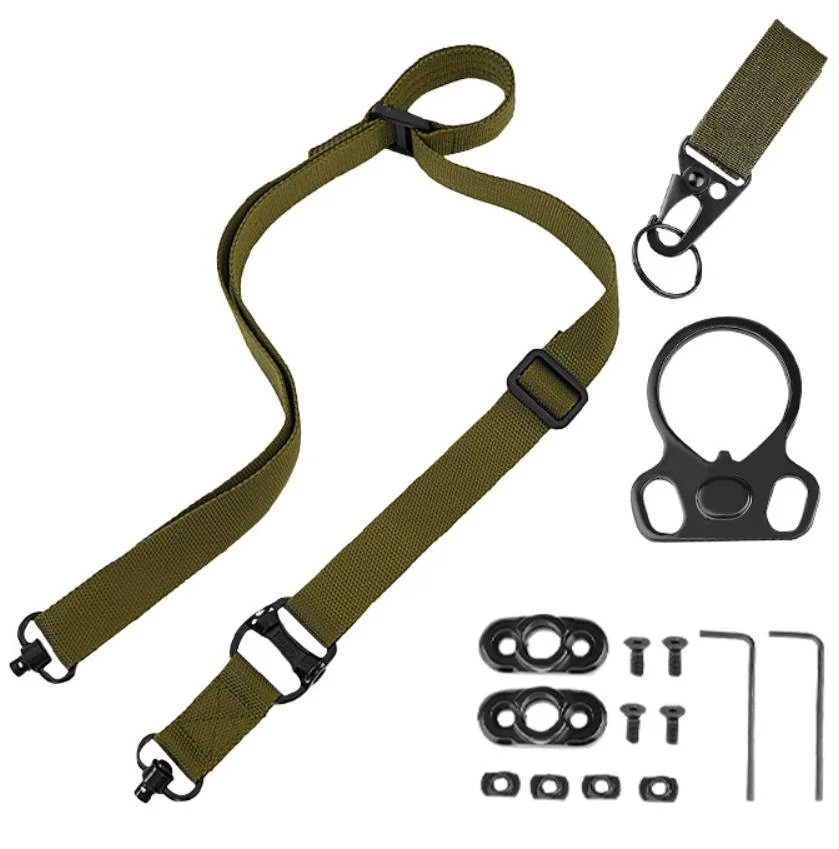 Military Ms4 Tactical Gun Sling Multi-Functional Single-Point or Double-Point Nylon Belt