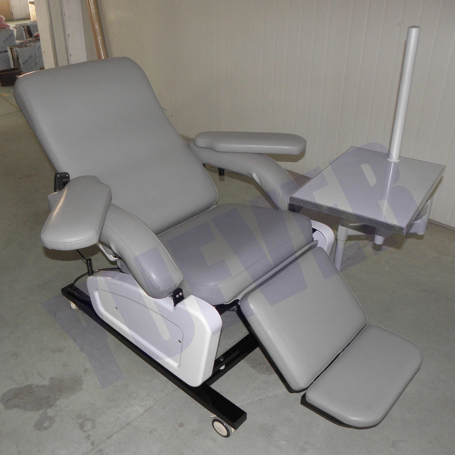 Chine Factory réglable de mobilier d'hôpital multifonction chaise de collecte de sang électrique