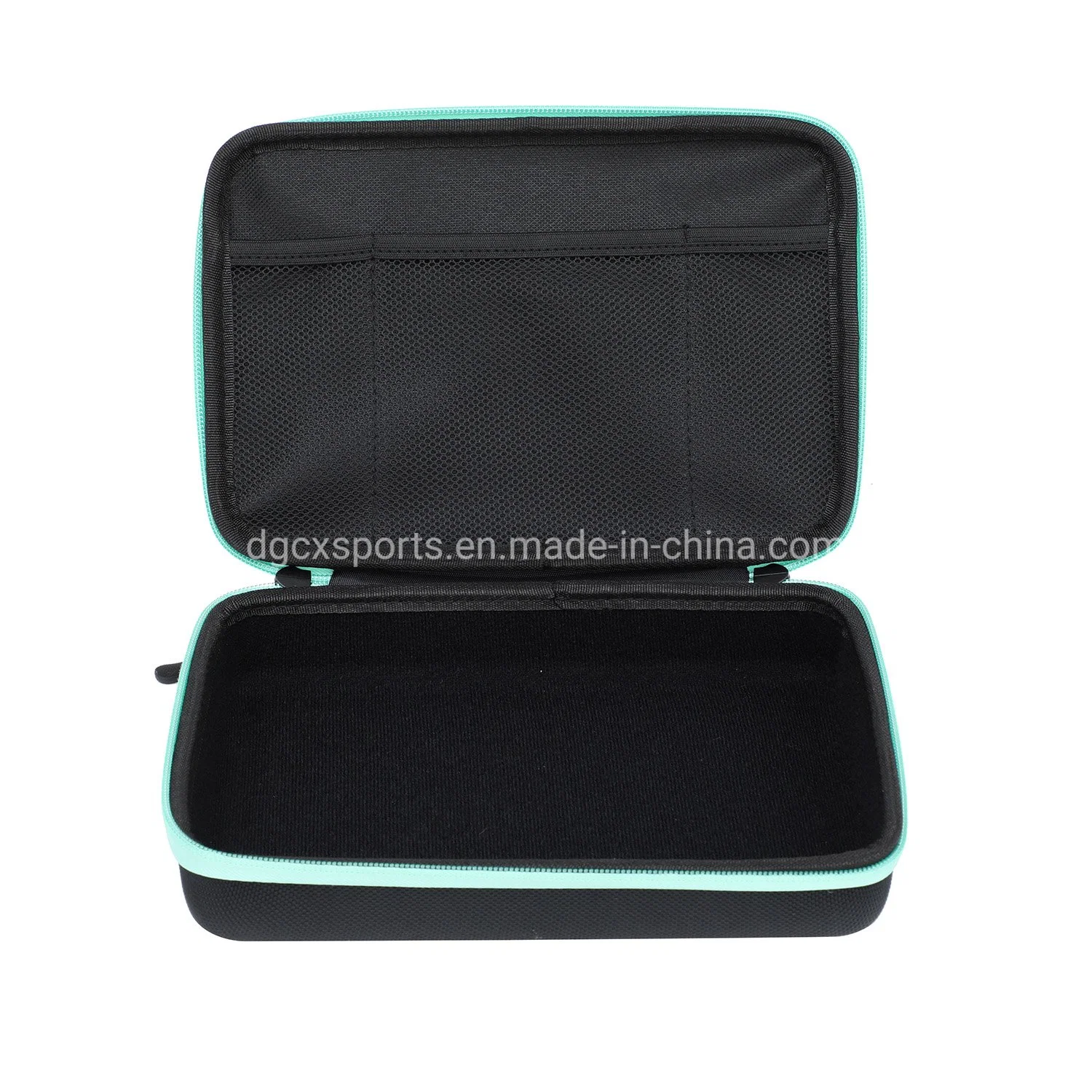 Rubber Handle Protective Hard Shell Carry EVA Mold Waterproof Shockproof Portable Zipper Tool Case Storage Leather PU Nylon EVA Tool Case