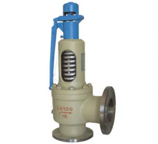 API 526 Boiler Flanged Spring Loaded Steam Safety Pressure Relief Valve with Lever Type