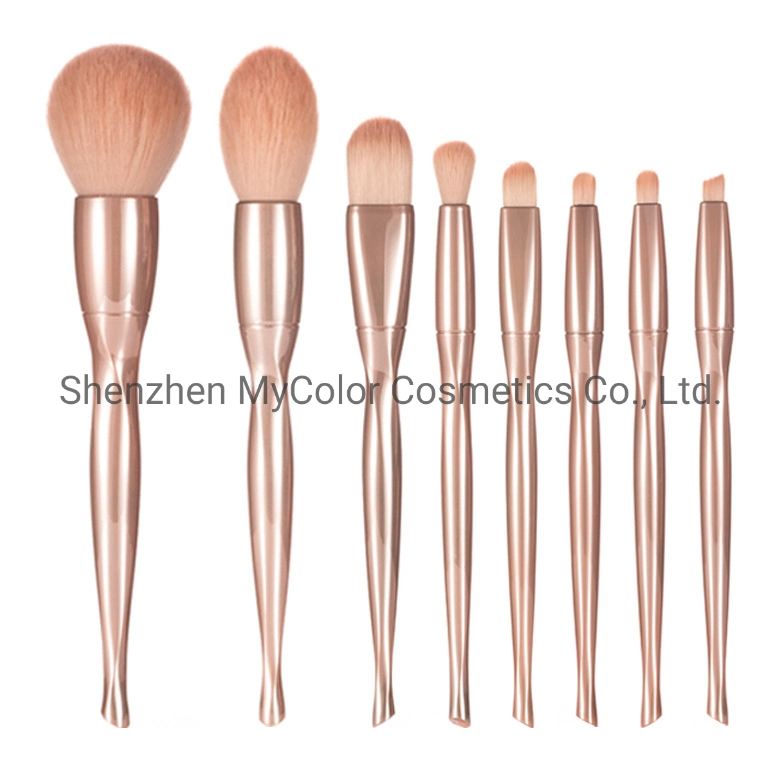 Maquillaje de cosméticos para principiantes conjunto de cepillos 8pcs sintéticos de alta calidad Kit de maquillaje