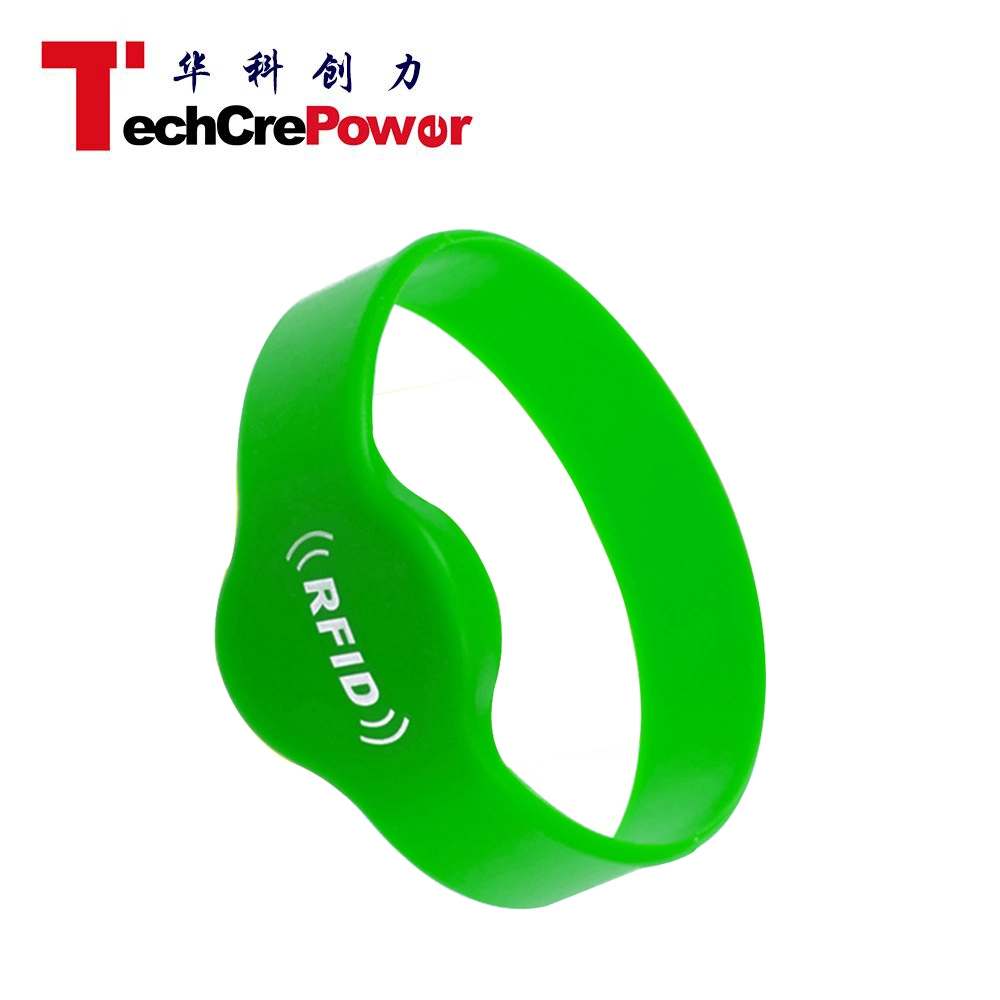 G012-45-E Temic T5557 Cheap Customized 125kHz Silicone Passive RFID Wristband