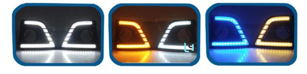 Para Toyota Corolla 14-16 LED luces de día DRL niebla Lámpara