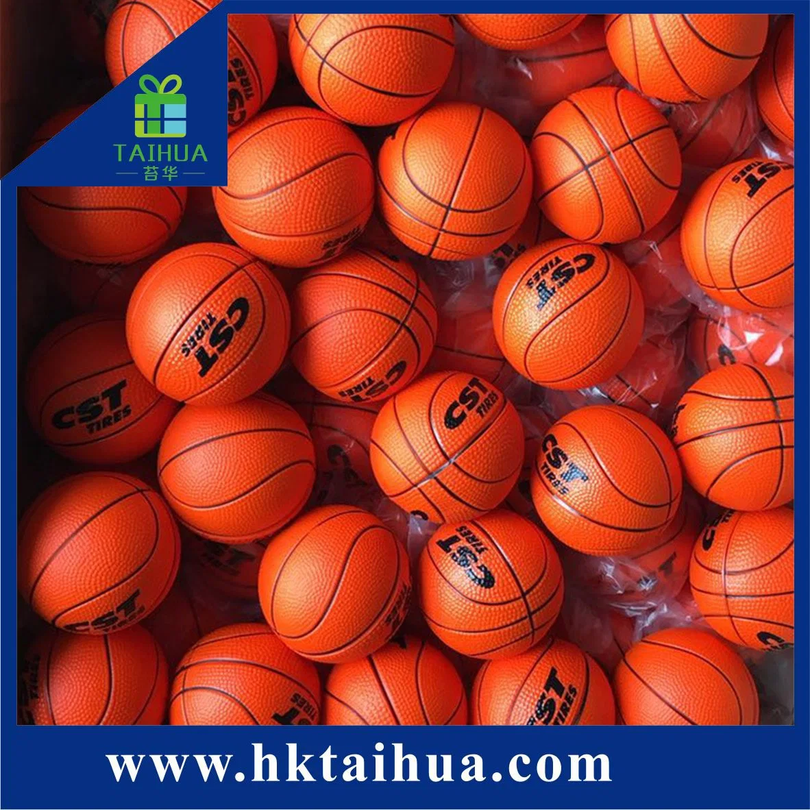 Soft Reliever Kids Toys Anti Stress PU Foam Basketballs